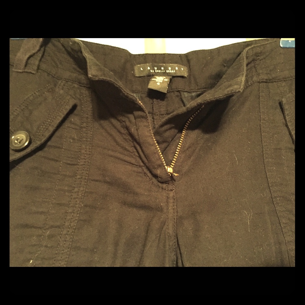 Laundry Women’s Black Capri Size 6